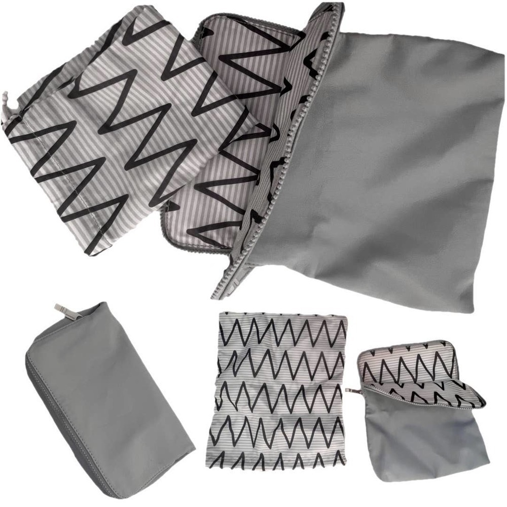 Lululemon Zipped Pouch w/ Liner Bag Gym Travel Yoga
